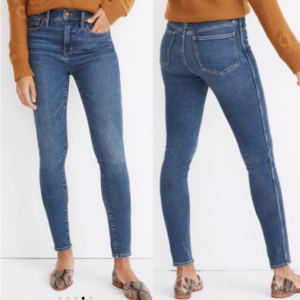 Madewell 10” High Rise Skinny Jeans